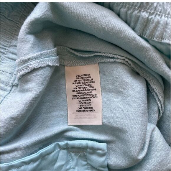 NWT Alice + Olivia NWT Neta Cargo Pants in Powder Blue Size XL - Picture 4 of 4